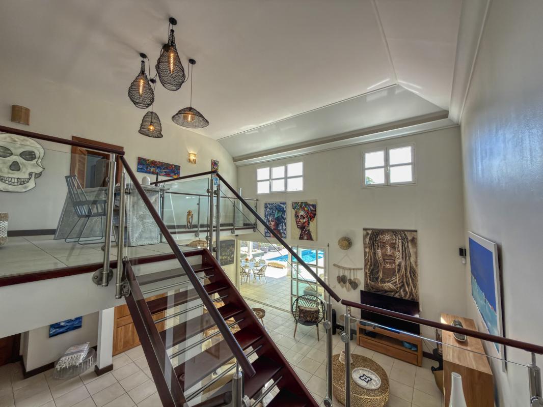 32.Location villa 4 chambres piscine saint françois guadeloupe - Vue mer